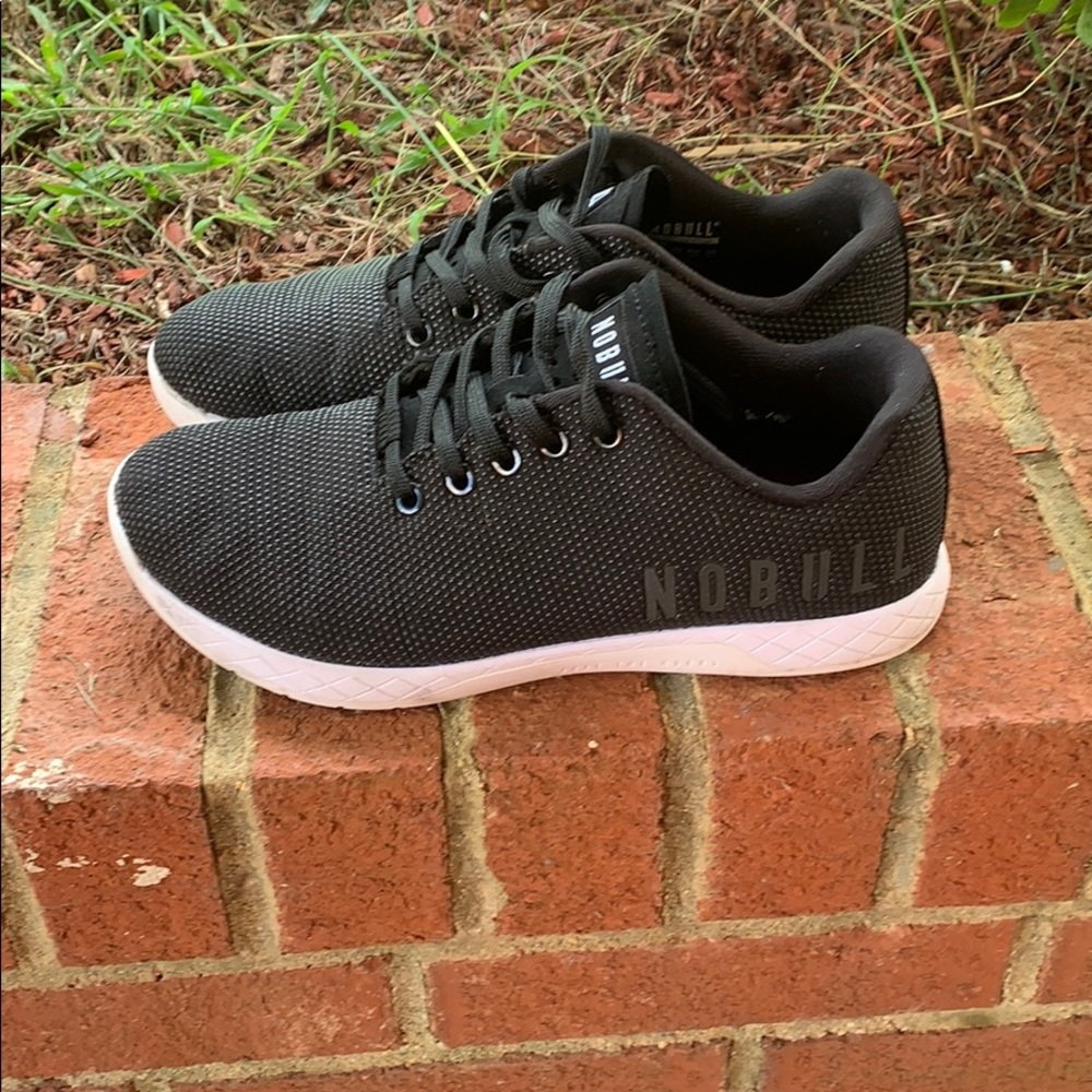 Nobull black trainers